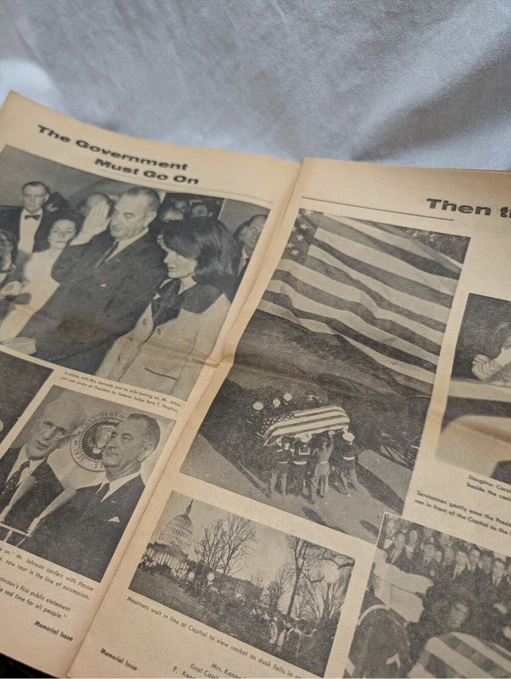 Star & Stripes Newspaper JFK Assassination Vintage Kennedy 1963